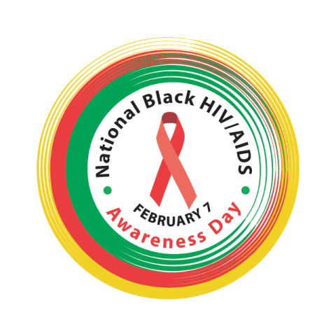 National Black HIV/AIDS Awareness Day logo.